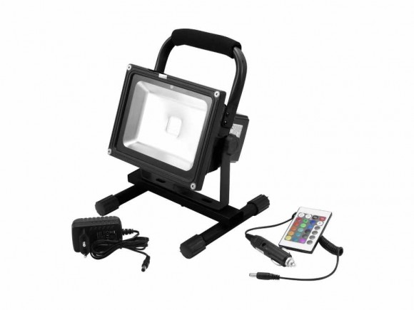 EUROLITE AKKU LED IP FL-20 COB RGB Spot