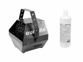 EUROLITE Set B-100 Bubble machine black DMX + bubble fluid 1l EUROLITE Set B-100 Bubble machine black DMX + bubble fluid 1l