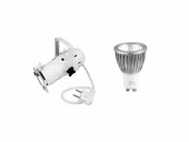 EUROLITE Set PAR-16 Spot wh + GU-10 230V COB 7W 3000K EUROLITE Set PAR-16 Spot wh + GU-10 230V COB 7W 3000K