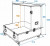 ROADINGER Flightcase Mirror Ball 100cm