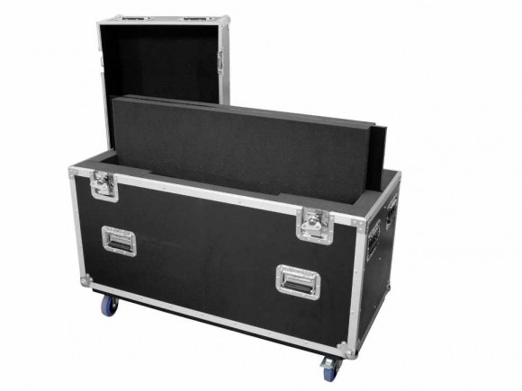 ROADINGER Flightcase 2x LCD ZLD32/42