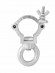 EUROLITE DEC-30E Eye Ring Coupler, silver