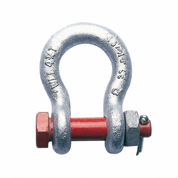DURATRUSS Shackle w screw/splint, 3250kg