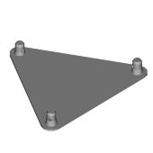 Dura Truss DT 43 BPM Base plate with half connectors male Dura Truss DT 43 BPM Base plate with half connectors male