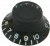 DIMARZIO BELL KNOB BLACK DM2101BK