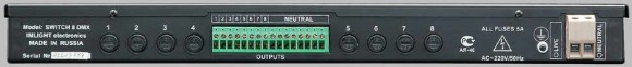 IMLIGHT Switch 8 DMX