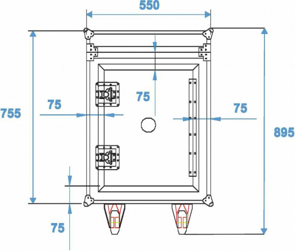 ROADINGER Special Combo Case U 12U