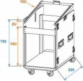 ROADINGER Special Combo Case U 14U