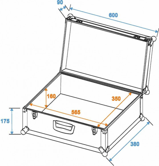 ROADINGER Universal Case Tour Pro blue