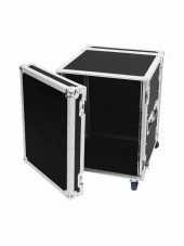 ROADINGER Amplifier Rack PR-2, 14U, 47cm, wheels