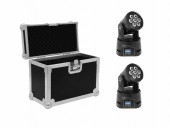 EUROLITE Set 2x LED TMH-9 + Case EUROLITE Set 2x LED TMH-9 + Case