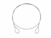 EUROLITE Steel (SC) Rope 900x4mm silver without quick link EUROLITE Steel (SC) Rope 900x4mm silver without quick link