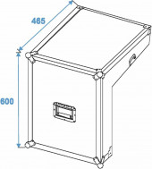 ROADINGER Special Mixer/CD Player Case 3/7/8U