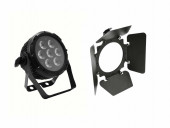 EUROLITE Set PRO Slim PAR-7 HCL + Barndoors