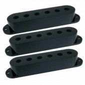 DIMARZIO STRAT PICKUP COVER SET DM2001BK