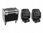 EUROLITE Set 2x LED TMH-X25 Moving-Head + Case EUROLITE Set 2x LED TMH-X25 Moving-Head + Case