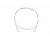 EUROLITE Steel Rope (FC) 900x3mm silver without quick link