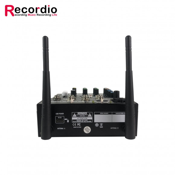 Recordio AX-GT502 Микшер USB/Bluetooth с двумя радиосистемами Recordio AX-GT502 Микшер USB/Bluetooth с двумя радиосистемами