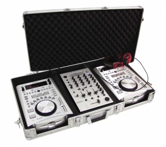 ROADINGER Universal Console DIGI-1 2xCD/1xM-10 sil