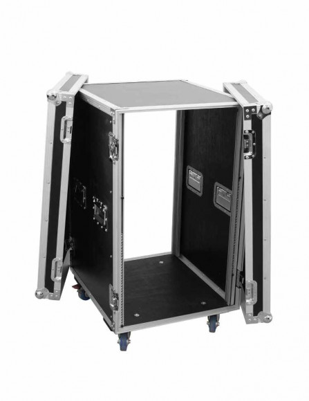 ROADINGER Amplifier Rack PR-2ST, 18U, 57cm wheels