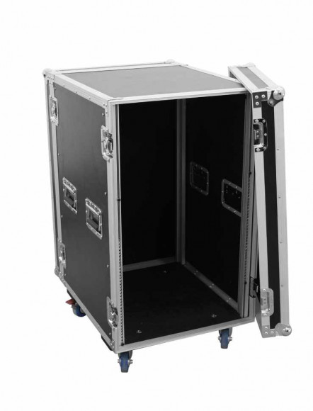 ROADINGER Amplifier Rack PR-2ST, 18U, 57cm wheels