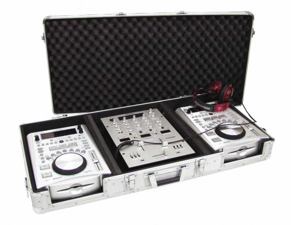 ROADINGER Universal Console DIGI-1 2xCD/1xM-12 sil
