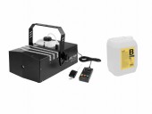 EUROLITE Set Dynamic Fog 1200 + Smoke fluid -B2D- 5l EUROLITE Set Dynamic Fog 1200 + Smoke fluid -B2D- 5l