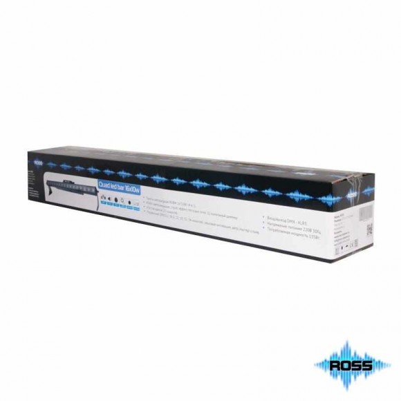 ROSS Quad Led Bar 16x10W ROSS Quad Led Bar 16x10W