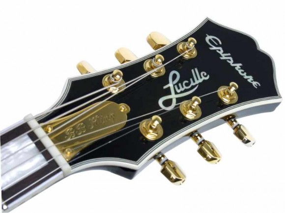 EPIPHONE B.B.KING LUCILLE EBONY GOLD HARDWARE