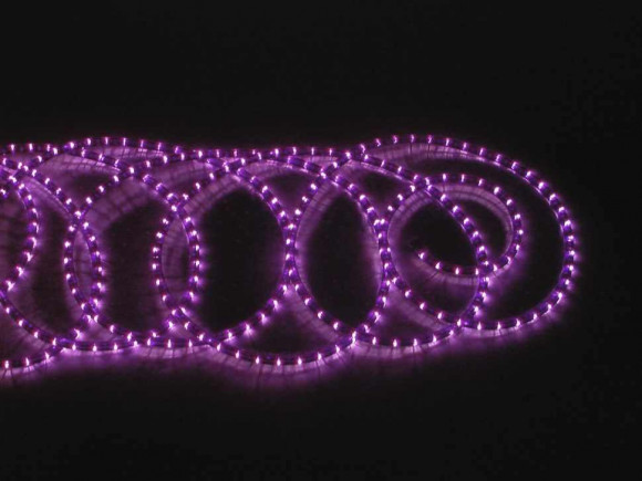 EUROLITE RUBBERLIGHT RL1-230V violet/pink 5m