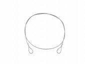 EUROLITE Steel Rope (SC) 900x3mm silver without quick link EUROLITE Steel Rope (SC) 900x3mm silver without quick link