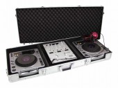 ROADINGER Universal Console DIGI-2 2xCD/1xM-12 sil