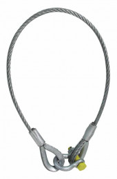 EUROLITE Lifting Rope 2000x10mm w. Shackle -400kg