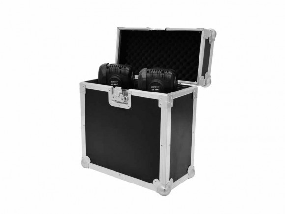 ROADINGER Flightcase 2x TMH-6/7/8/9 clamp