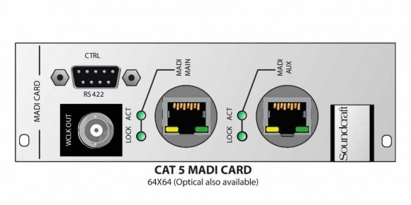 Soundcraft MADI Card - Vi1 (Optical)