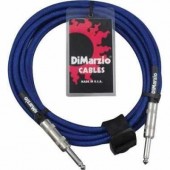 DIMARZIO INSTRUMENT CABLE 10` ELECTRIC BLUE EP1710SSEB DIMARZIO INSTRUMENT CABLE 10` ELECTRIC BLUE EP1710SSEB