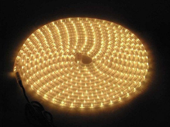 EUROLITE RUBBERLIGHT RL1-230V yellow 5m