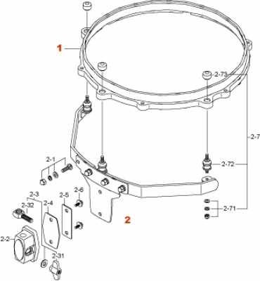TAMA MDH12-6FBN
