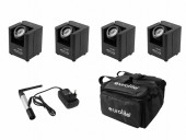 EUROLITE Set 4x AKKU UP-1 + SB-4 Soft-Bag + QuickDMX Wireless transmitter EUROLITE Set 4x AKKU UP-1 + SB-4 Soft-Bag + QuickDMX Wireless transmitter
