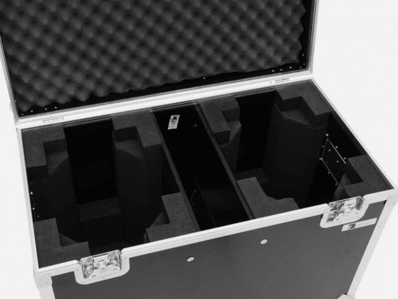 ROADINGER Flightcase 2x TMH-X12 Pro
