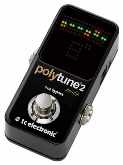 TC ELECTRONIC POLYTUNE 2 NOIR TC ELECTRONIC POLYTUNE 2 NOIR