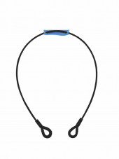 EUROLITE Steel Rope 1000x6mm black with Thimbles EUROLITE Steel Rope 1000x6mm black with Thimbles
