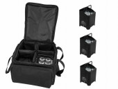 EUROLITE Set 4x AKKU UP-4 HCL Spot WDMX bk + SB-4 Soft-Bag EUROLITE Set 4x AKKU UP-4 HCL Spot WDMX bk + SB-4 Soft-Bag