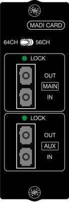 Soundcraft Si MADI option card - multi mode Optical Soundcraft Si MADI option card - multi mode Optical