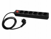 EUROLITE Distributor 6-fold switch bk 1.5m
