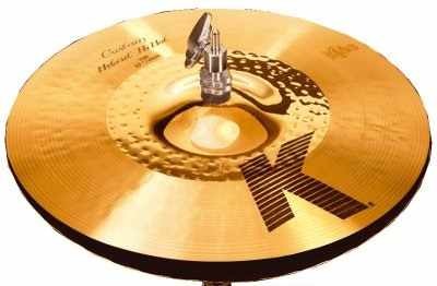 ZILDJIAN 13-1/4 K` CUSTOM HYBRID HI-HAT ZILDJIAN 13-1/4 K` CUSTOM HYBRID HI-HAT