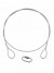 EUROLITE Steel Rope 1400x4mm silver