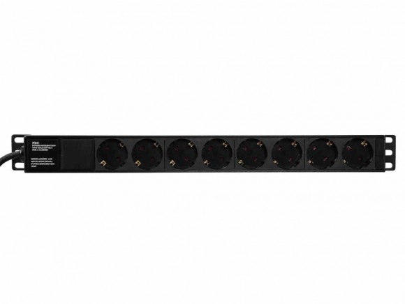 EUROLITE Distributor R19-8 1U bk 2.7m