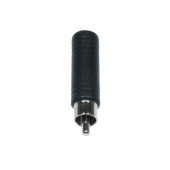 Переходник ADJ AC-A-J6/RCA-M Jack 6,3mm mono f to RCA C