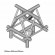 Dura Truss DT 43 C52-XU X-joint + up Dura Truss DT 43 C52-XU X-joint + up